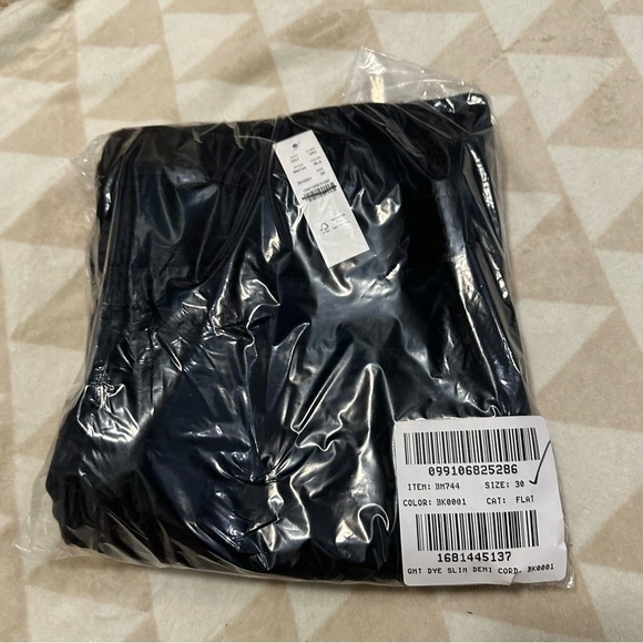 J crew high rise slim Demi boot pants corduroy black - Picture 3 of 3